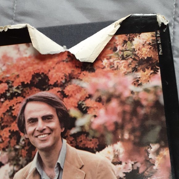 Cosmos by Carl Sagan 1980 Edition Vintage Hardcover Book Dustjacket VTG Classic - Picture 11 of 16